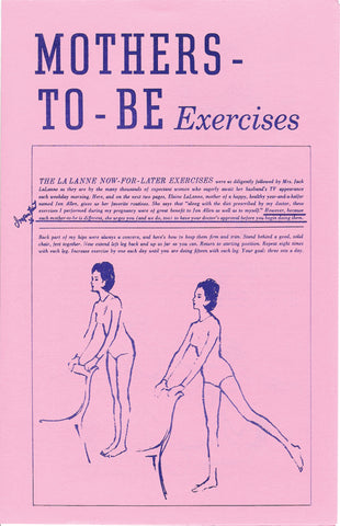 Mothers-To-Be Exercises